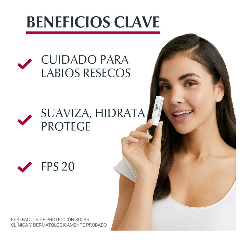 Bálsamo Labial Protector Eucerin Ph5 Fps 15+ 4.8g
