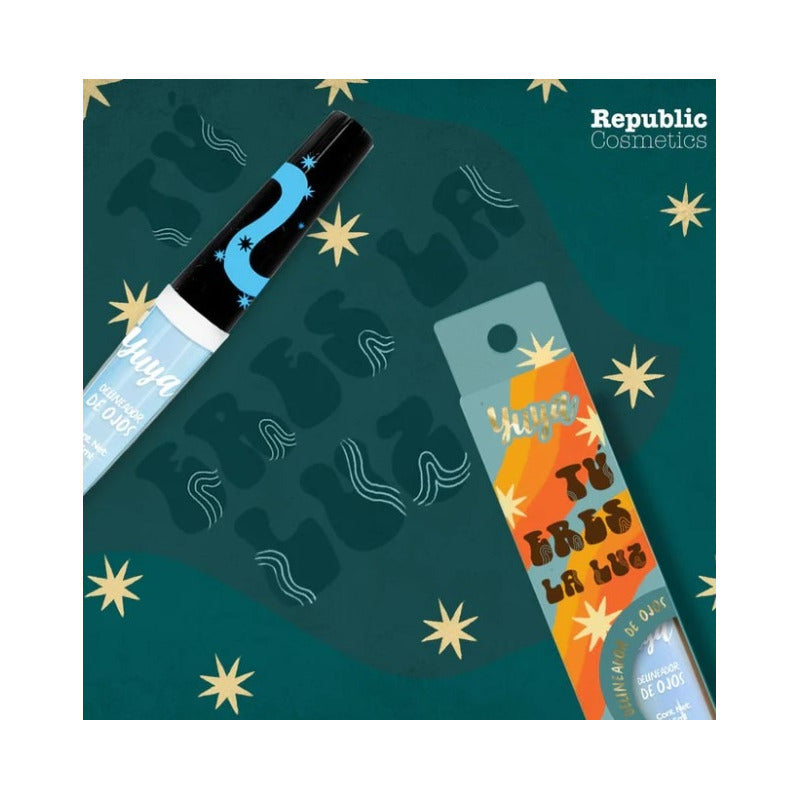 Yuya Delineador De Ojos Rosa 3.5ml Celeste