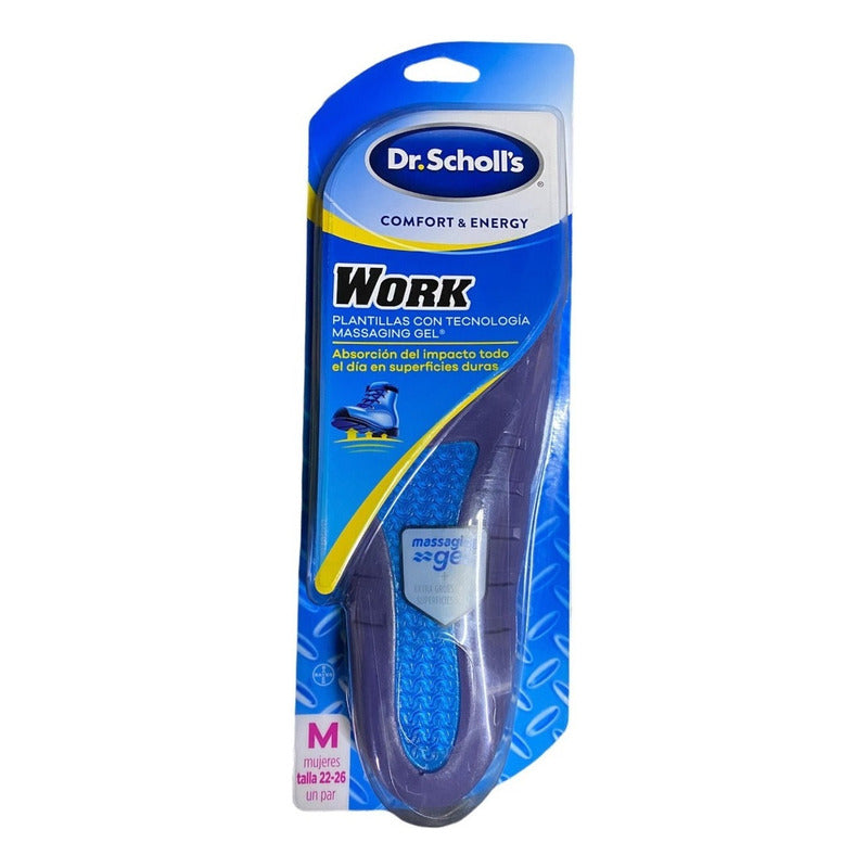 Plantillas De Gel Dr. Scholl's Trabajo Mujer Tamaño De La Plantilla 22-26