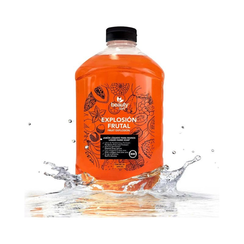 Duo Pack Jabón Líquido De Manos Beauty Explosion 2l Cu