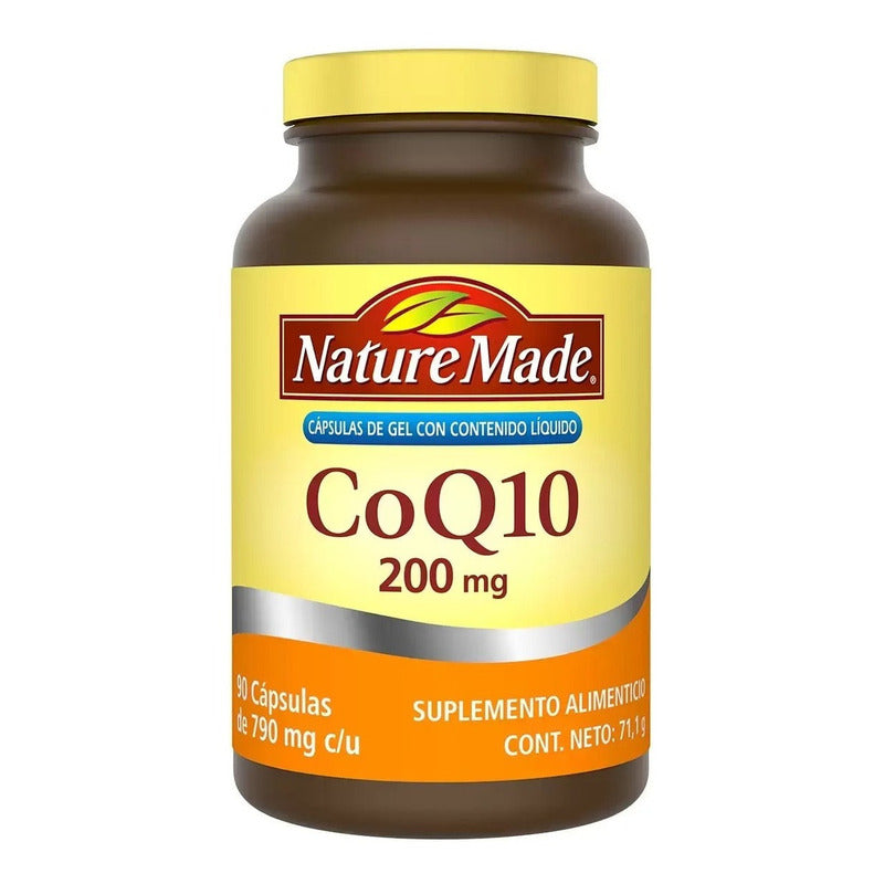 Coq10 Nature Made 790 Mg 90 Caps Sin Sabor