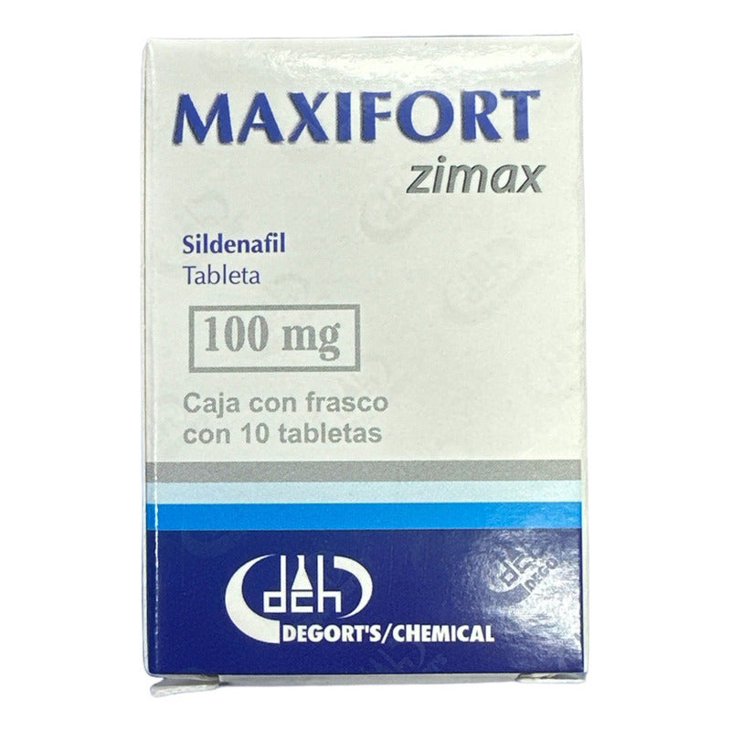 Sildenafil 100 Mg 10 Tabletas (maxifort)