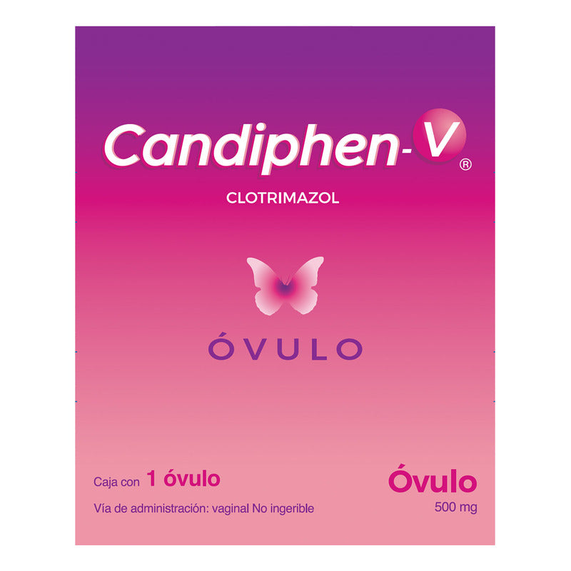 Candiphen-v Óvulos 500 Mg, 1 Óvulo