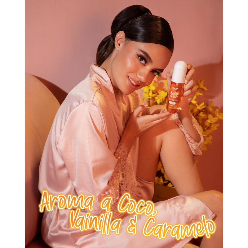 Pink Up Hair+ Body Mist Perfume Pink Scent 100 Ml