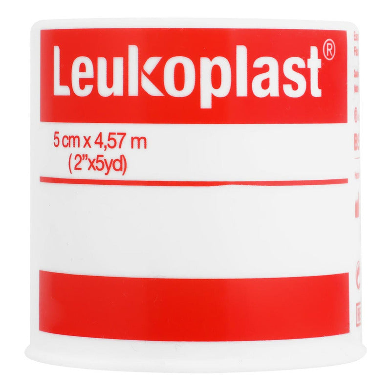 Leukoplast Tela Adhesiva 5cmx4.57m Blanca