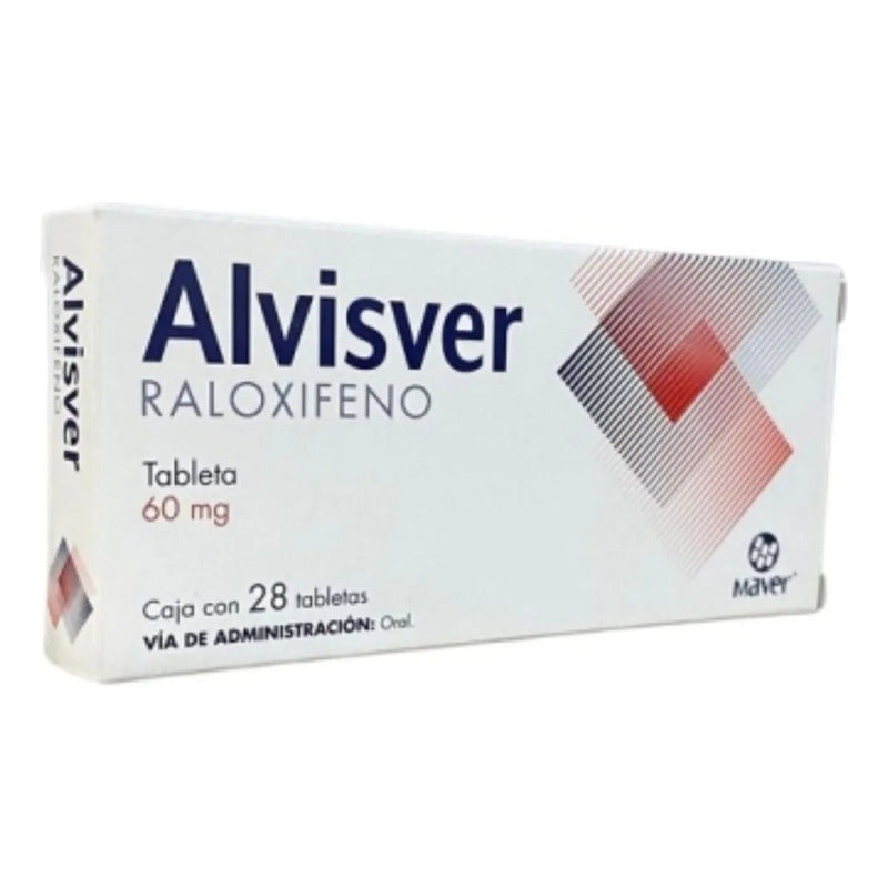 Alvisver (raloxifeno) Caja Con 28 Tabletas De 60mg