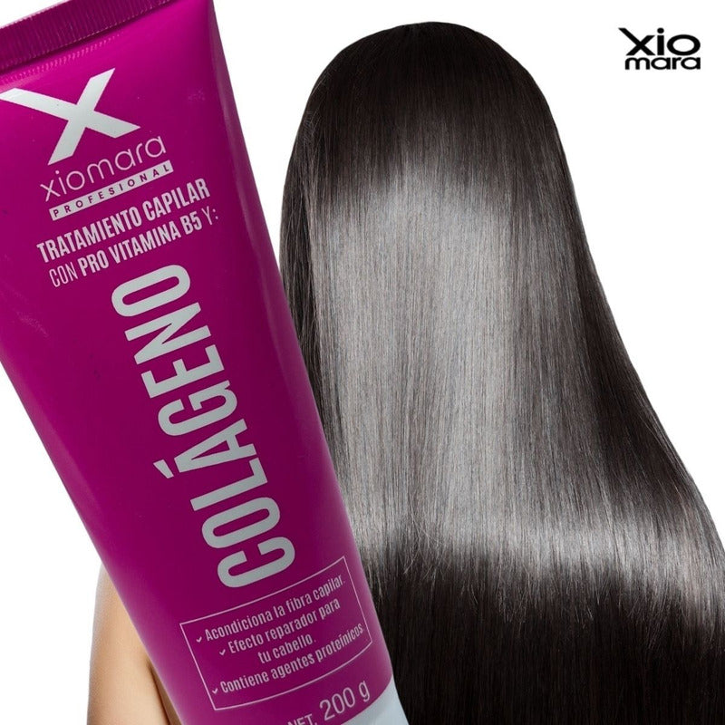 Tratamiento Colageno Para Cabello Extra Dañado Seco 200 Grs