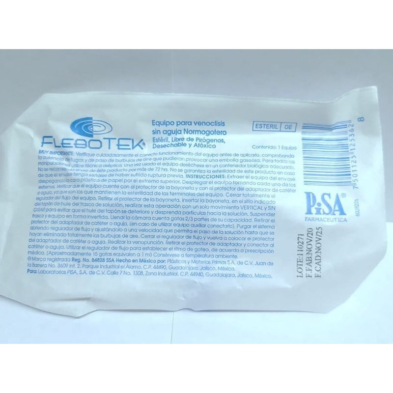 Flebotek Normogotero, Kit De 5 Piezas