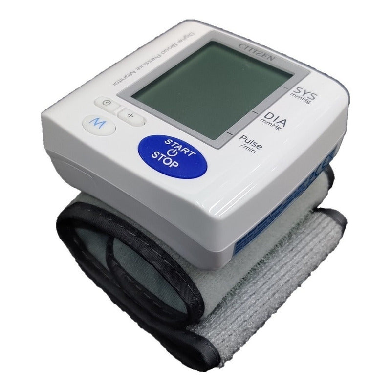 Monitor De Presión Arterial Digital De Muñeca Automático Citizen Ch-617 Blanco