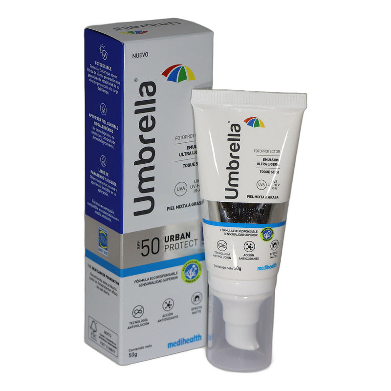 Protector Solar Umbrella® Urban F50+ | Emulsión 50g