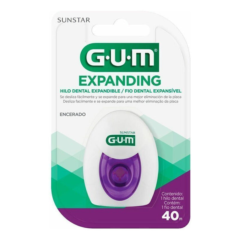 Hilo Dental Gum Expanding Floss Encerado 40 m