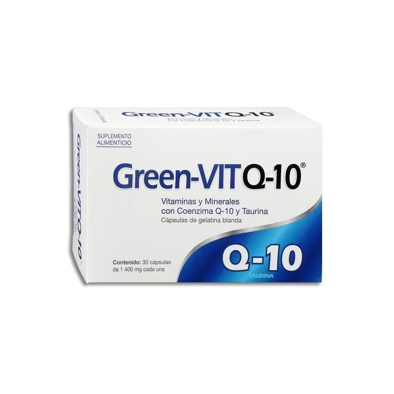 Progela | Coenzima Q10 Vitaminas Y Minerales 30 Capsulas Sabor No