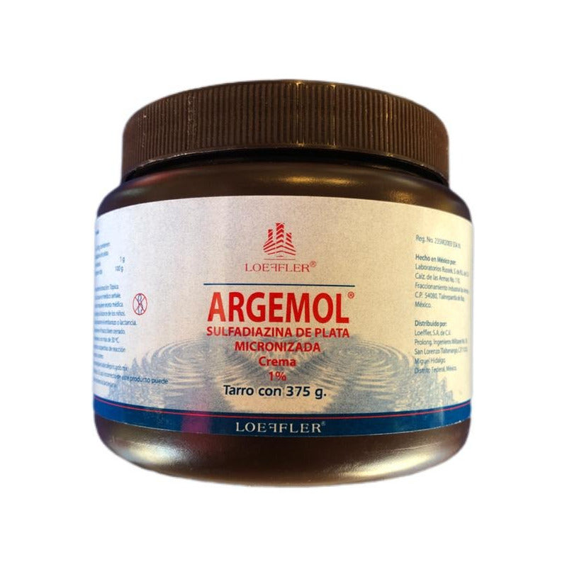 Argemol Sulfadiazina De Plata Micronizada Crema 1% 375gr