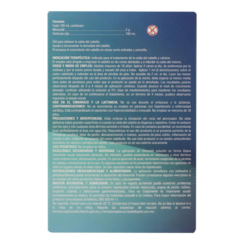 Agecaps Hombre Sol. Tópica Atomizador 60ml 5g/100ml