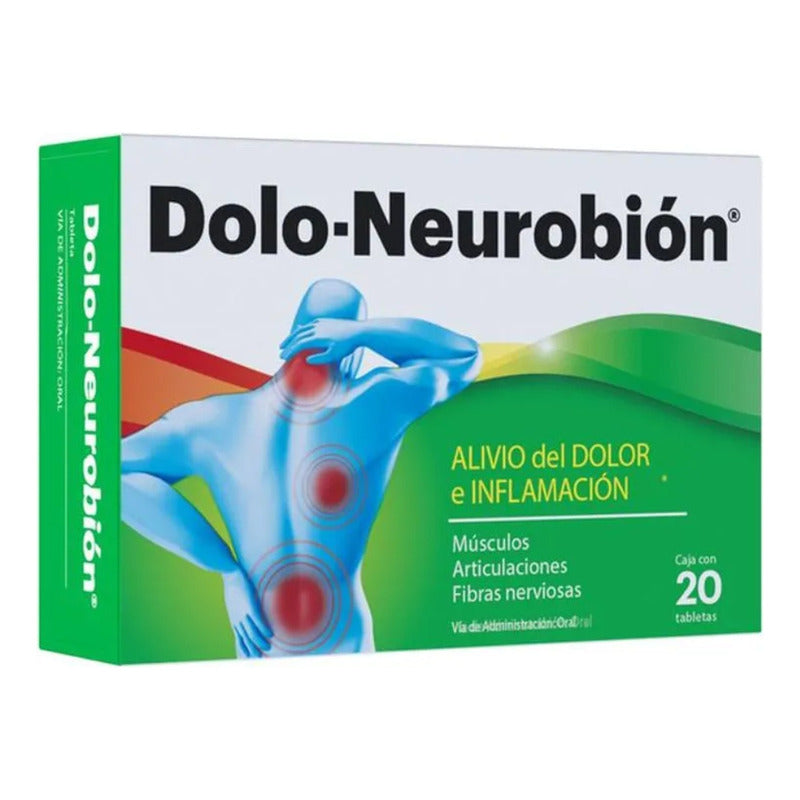 Dolo Neurobion Caja Con 20 Tabletas