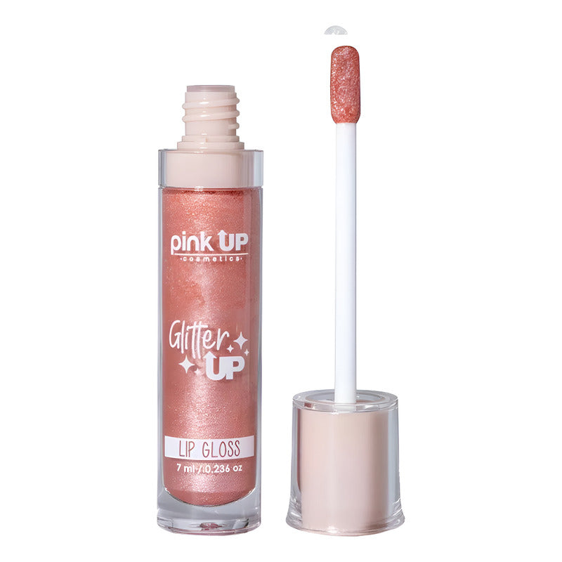 Lip Gloss Hidratante Con Brillos Up Pink Up