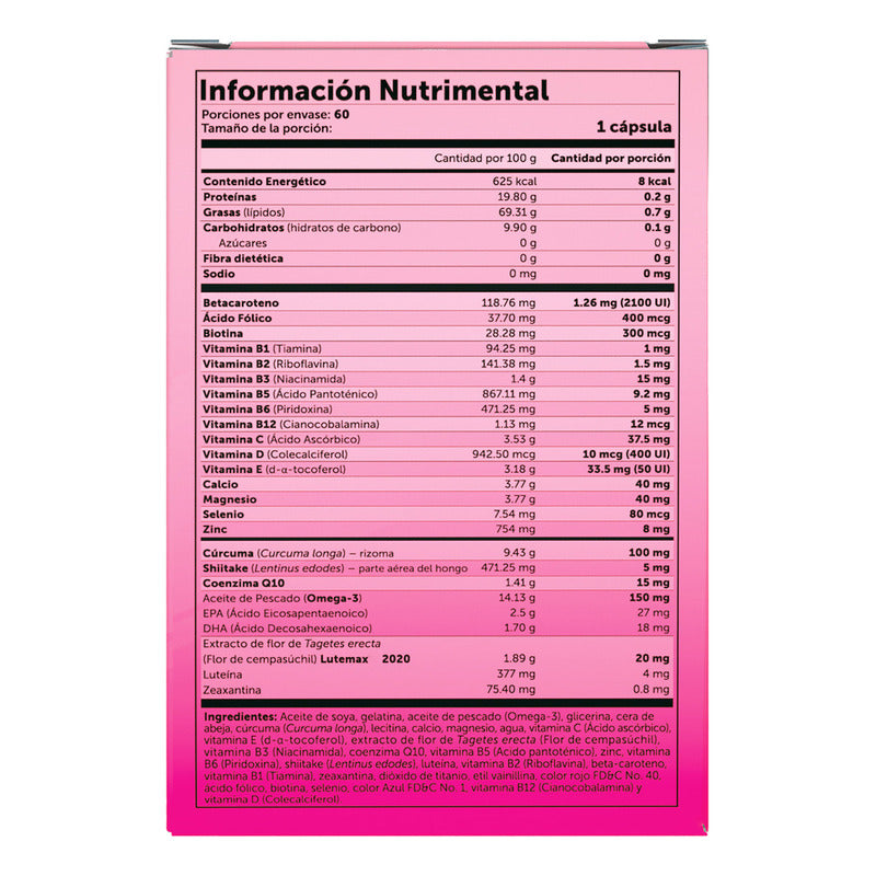 Bomuca Evervital Women 60 Cápsulas Sin Sabor