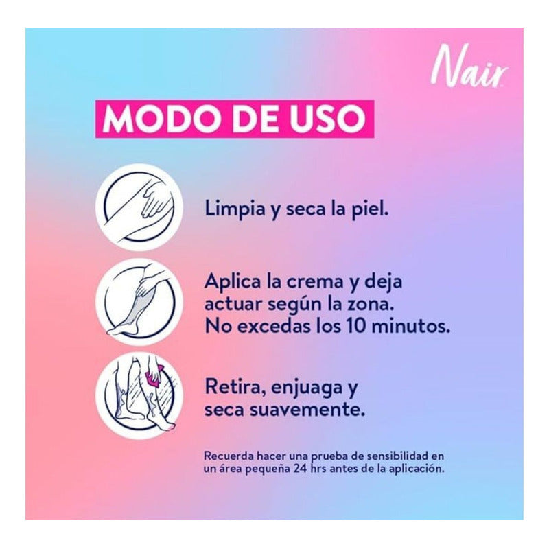 Crema Depiladora Corporal Piel Sensible 150 Ml Nair