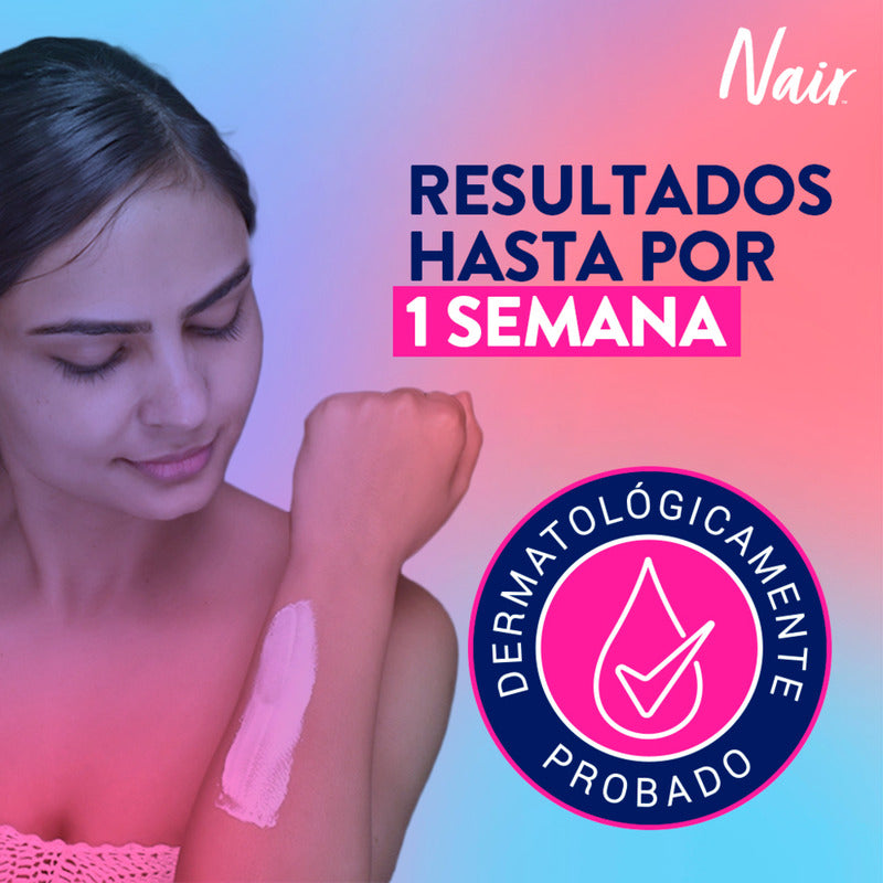 Nair Crema Depiladora Corporal Glides Away Coconut Oil 86 Ml