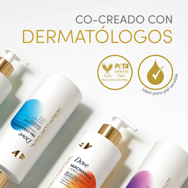 Dove Serum Corporal Pantenol + Dermo Regenerador 400ml