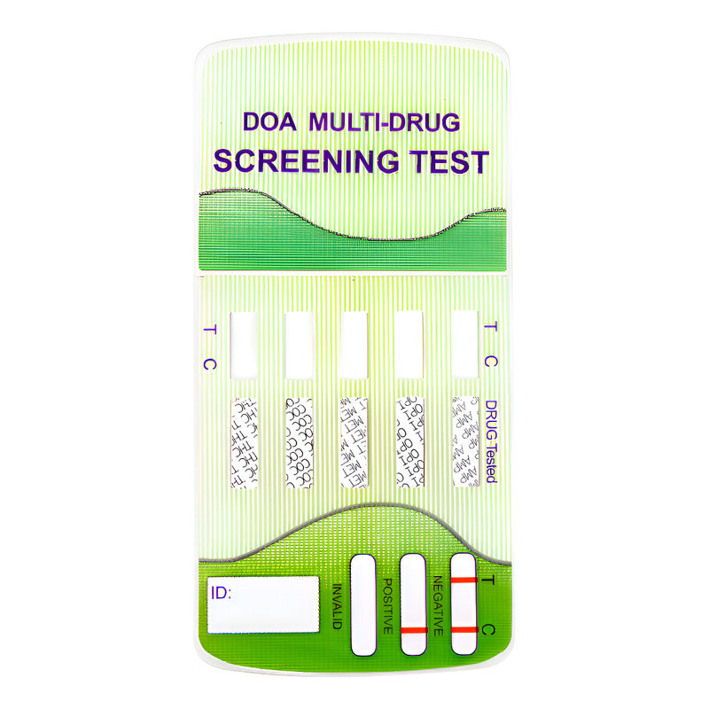 Pruebas Antidoping Orina Detección Drogas 5 Parámetros 25pza