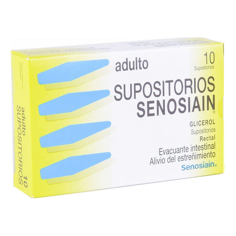Supositorios Senosiain Adulto 2632 Mg, 10 Supositorios