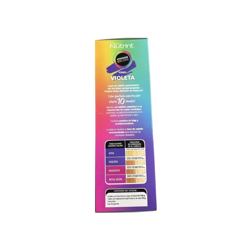 Xiomara Nutrint Tinte Semi Permanente Fashion Colors