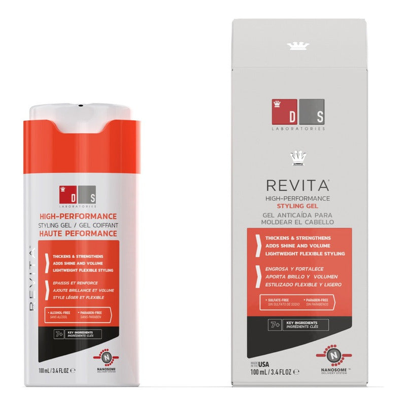 Ds Revita Gel Anticaída Para Estilizar El Cabello 100 Ml