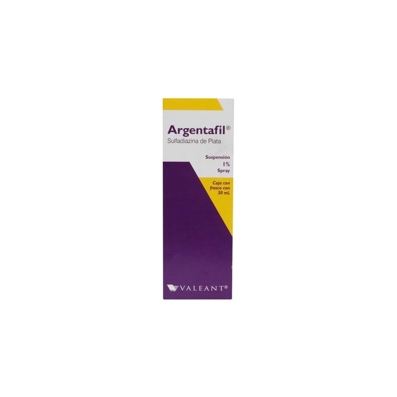 Argentafil Sulfadiazina De Plata Suspensión 1% 30ml