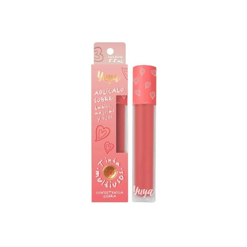 Tinta Multiusos Yuya Labios Mejillas Y Ojos Párula 5.5ml Parvula