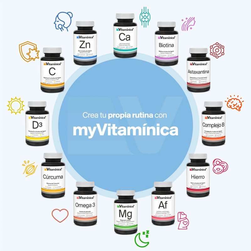 Complejo B Vitamínica 30 Cápsulas De 376 Mg C/u Sabor Sin Sabor