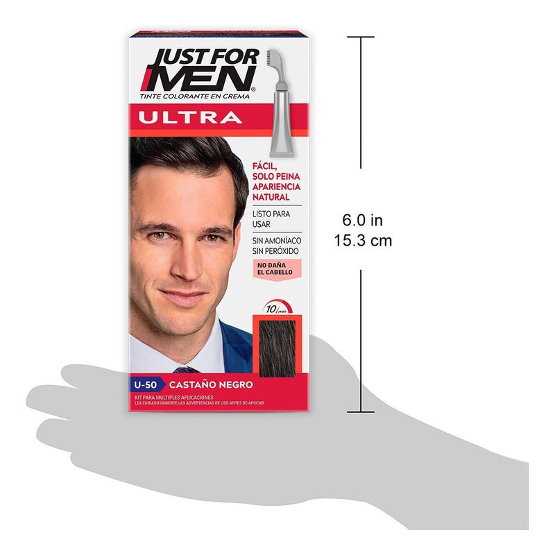 Tinte Just For Men Ultra U-50 Castaño Negro U-50 Castaño Negro