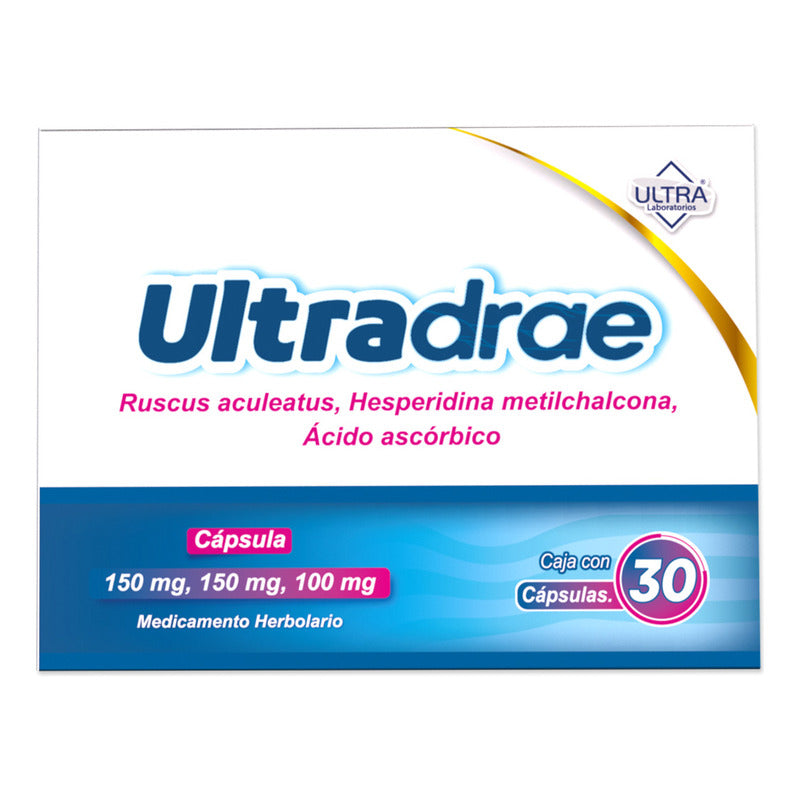 Ultradrae Cápsula 150 Mg/150 Mg/100 Mg, 30 Cápsulas