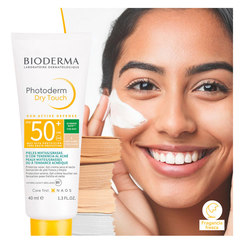 Bloqueador Solar Muy Claro - Photoderm Dry Touch - Bioderma