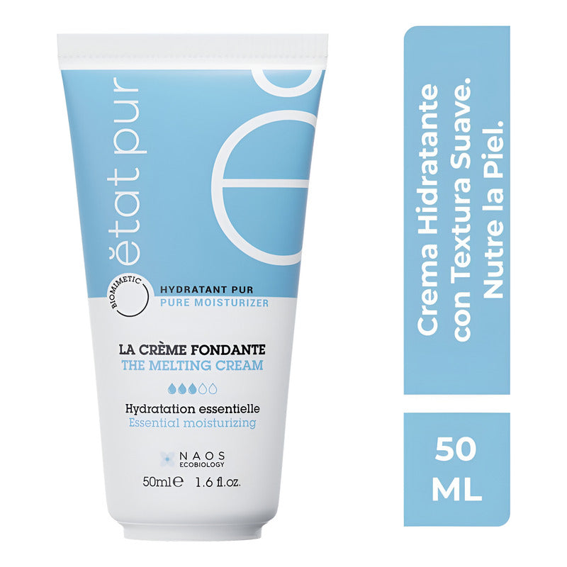 Etat Pur Crema Hidratante Con Textura Suave 50 Ml Día/noche Normal A Seca