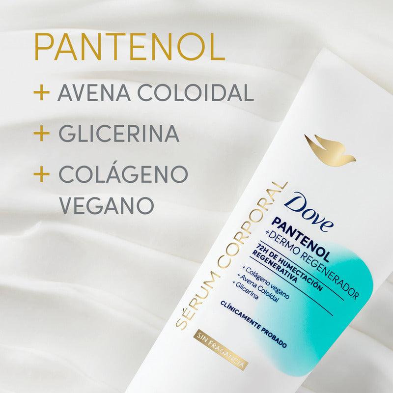 Dove Serum Corporal Pantenol + Dermo Regenerador 400ml