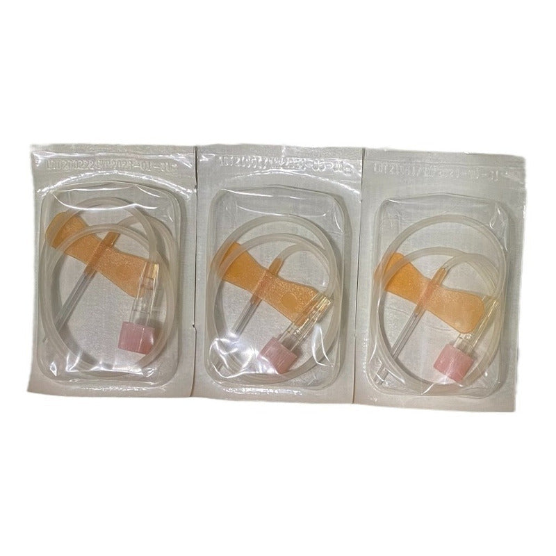 3 Piezas Terumo Mariposa Equipo Para Infusion 25gx19mm (3/4)