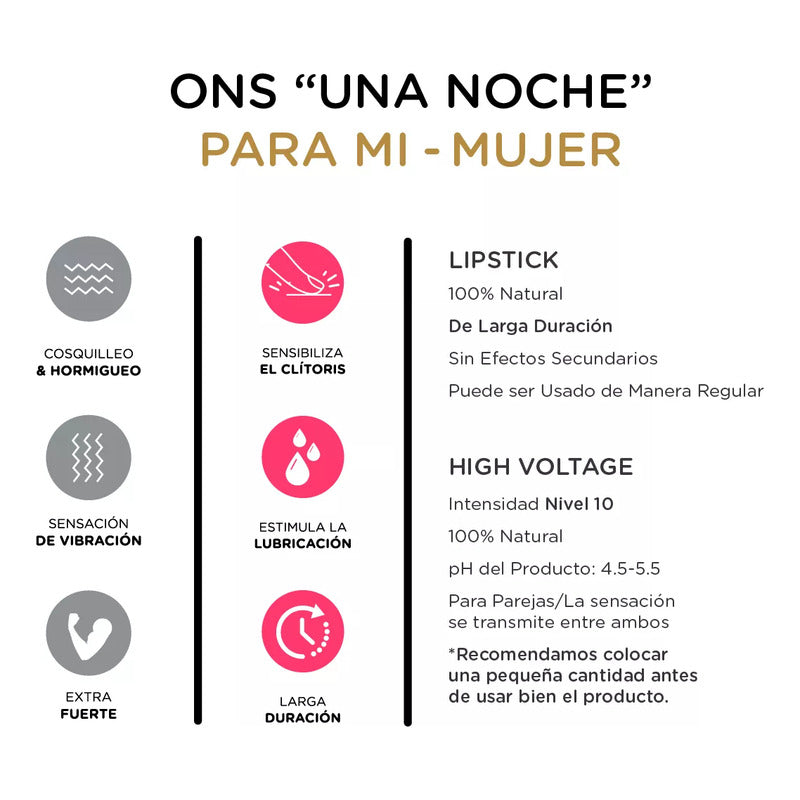 Kit Orgie 2 Lipstick+ 2 Vibrador Liquido Y Estimulante