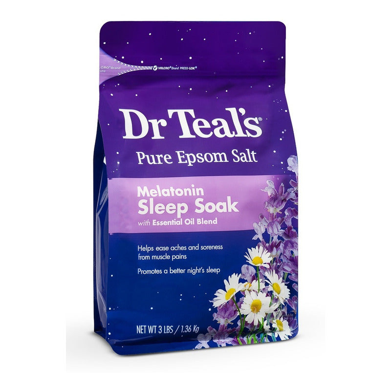 Dr Teals Sales De Baño Melatonina Sueño Profundo 1.36kg