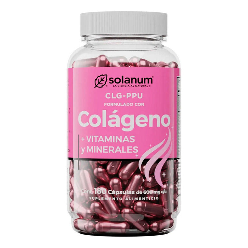 Colágeno Ppu Vitaminas Y Minerales 180 Caps