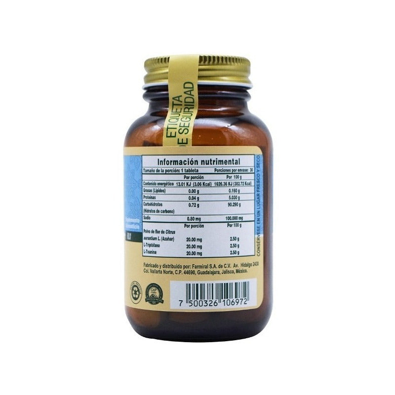 Mem-eh 30 Tab Control De Insomnio (triptófano, Azahar)