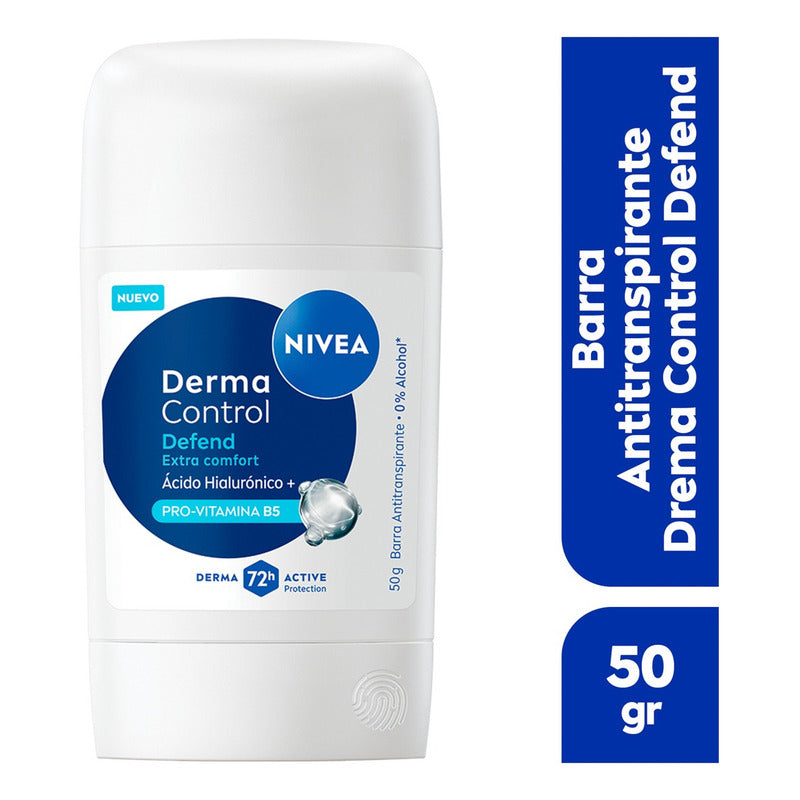 Nivea Desodorante Derma Control Defend 50g Neutra