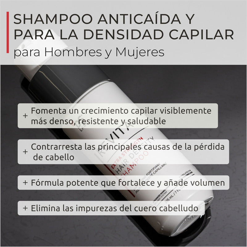 Revita Extra Strength Shampoo Anticaída Y Densidad Capilar