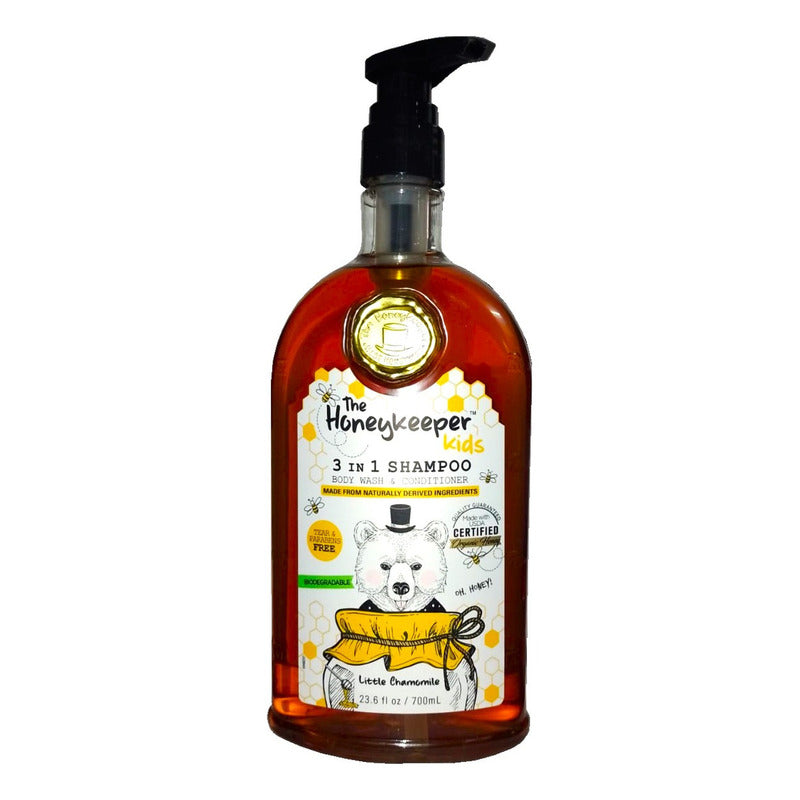 Kit The Honeykeeper Shampoo 3 En 1 Y Crema 700ml C/u