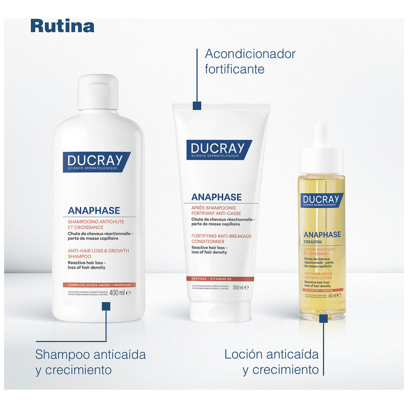 Acondicionador Fortalecedor Ducray Anaphase Anticaída 200 Ml Para Cabello Débil Y Quebradizo