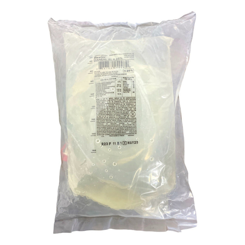 Solución Baxter Dianeal Para Diálisis Al 4.25% Bolsa 2l