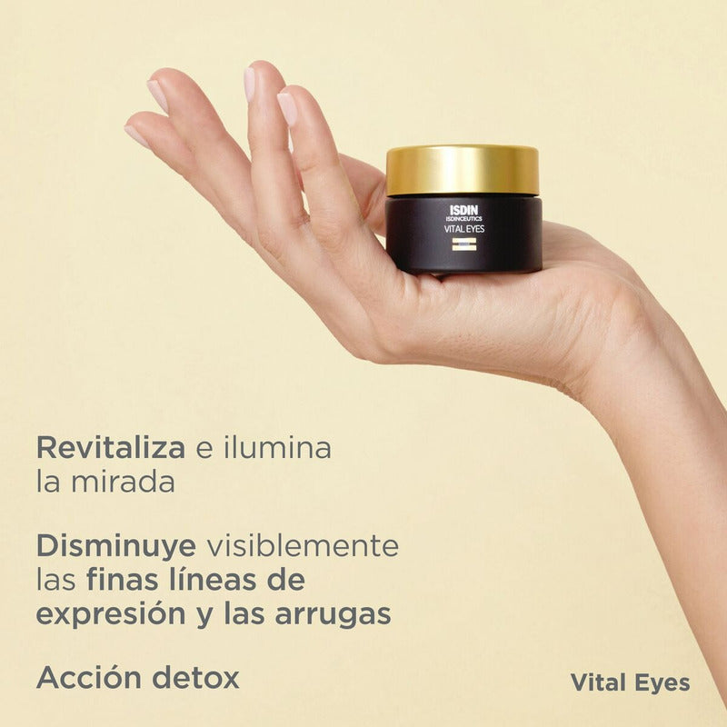 Isdinceutics Vital Eyes Contorno De Ojos, Reduce Bolsas Y Ojeras, 15 G