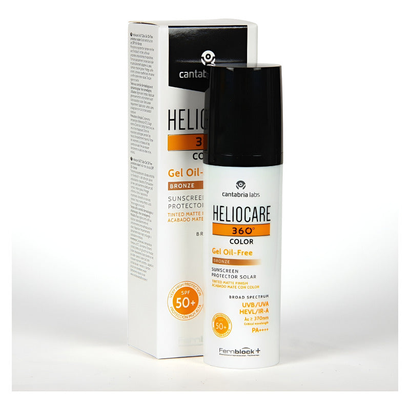 Heliocare 360 Gel Oil-free Color Bronze Spf 50 50 Ml