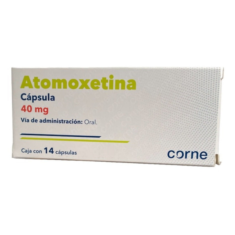 Atomoxetina Corne 40mg Con 14 Capsulas