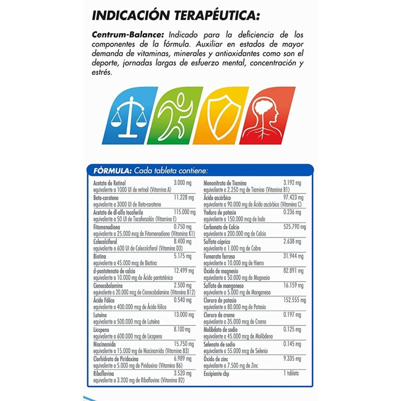 Centrum Balance 30 Tabletas